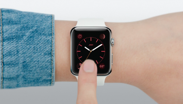 Apple watch home horloge screen 1